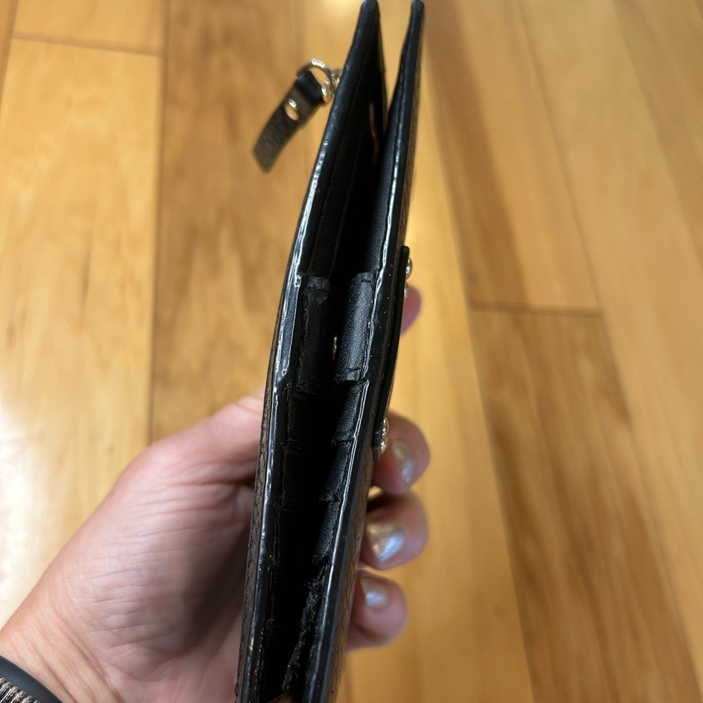 Kate Spade Bay Street Stacy Black Leather Wallet - Picture 4 of 11